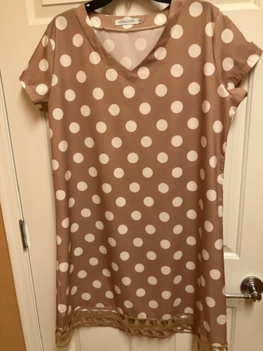 Miss Look polka dot dress